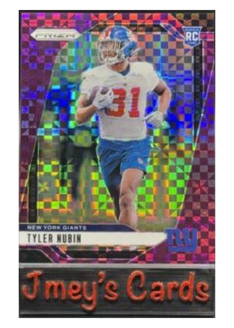 2024 Panini Prizm Base Set Tyler Nubin #395 card