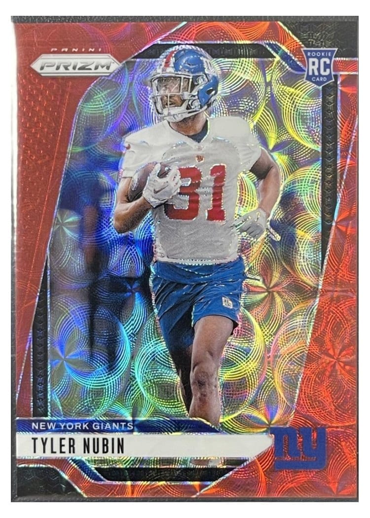 2024 Panini Prizm Base Set Tyler Nubin #395 card