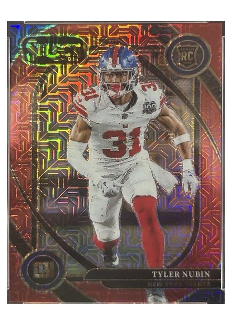 2024 Panini Select Base Set Tyler Nubin Red Prizm #299 card