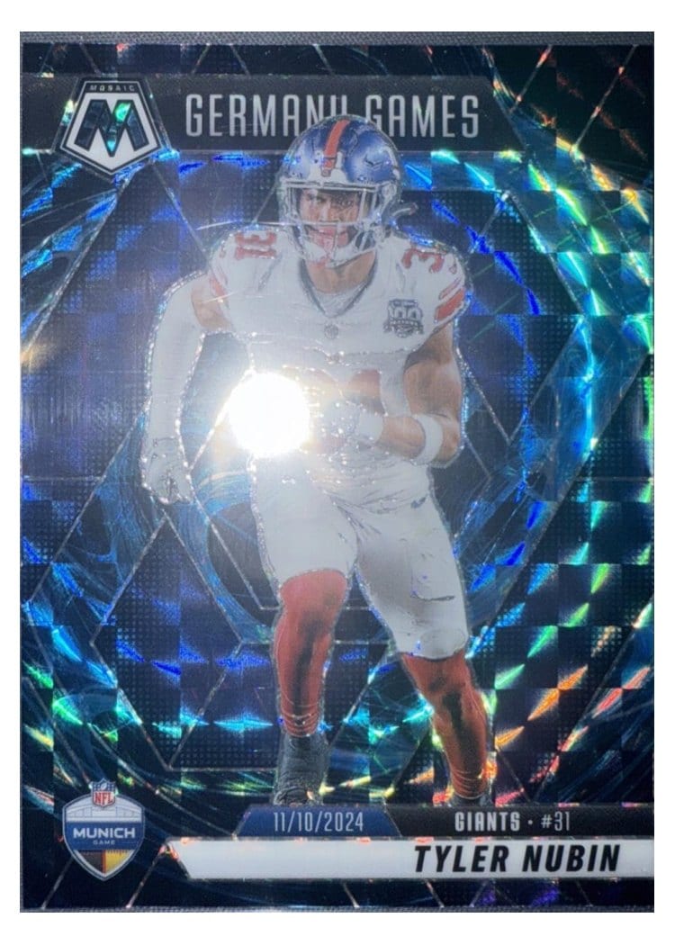 2025 Panini Mosaic Base Set Tyler Nubin #261 card