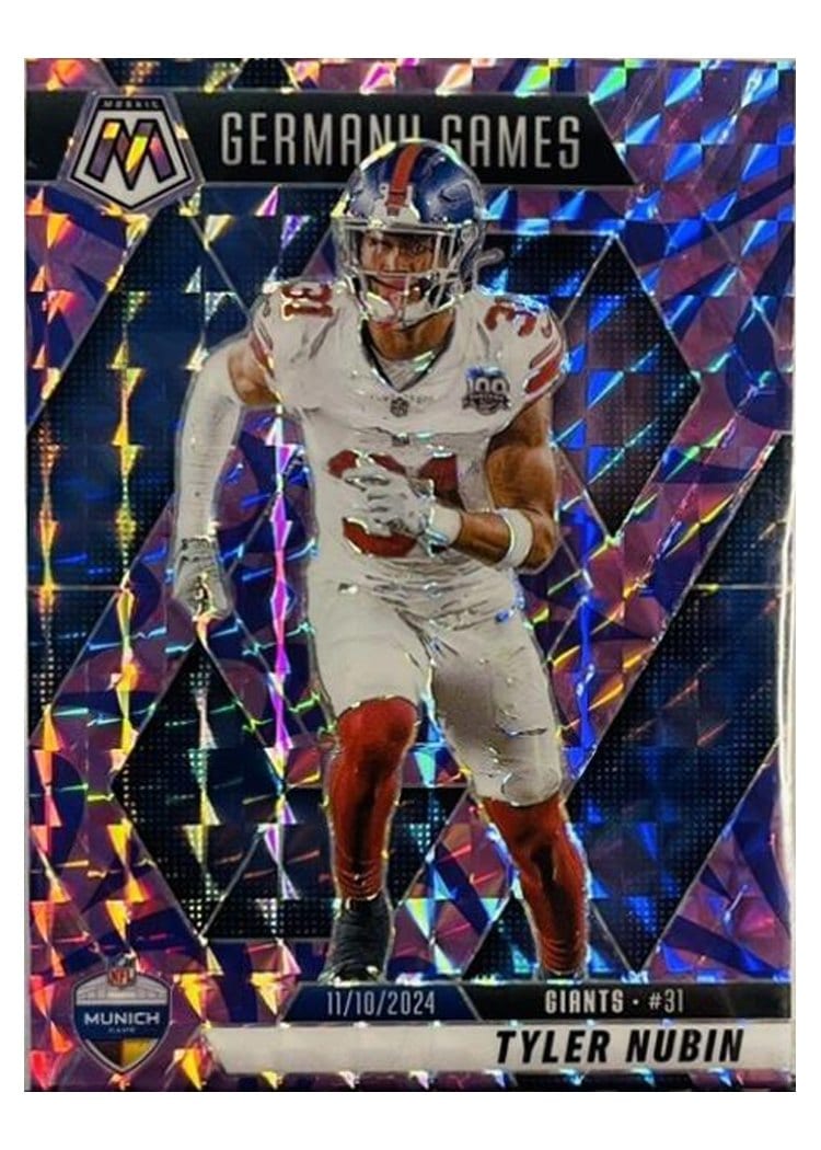2025 Panini Mosaic Base Set Tyler Nubin #261 card