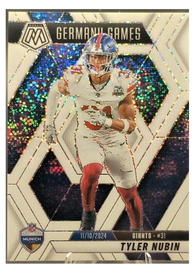2025 Panini Mosaic Base Set Tyler Nubin #261 card