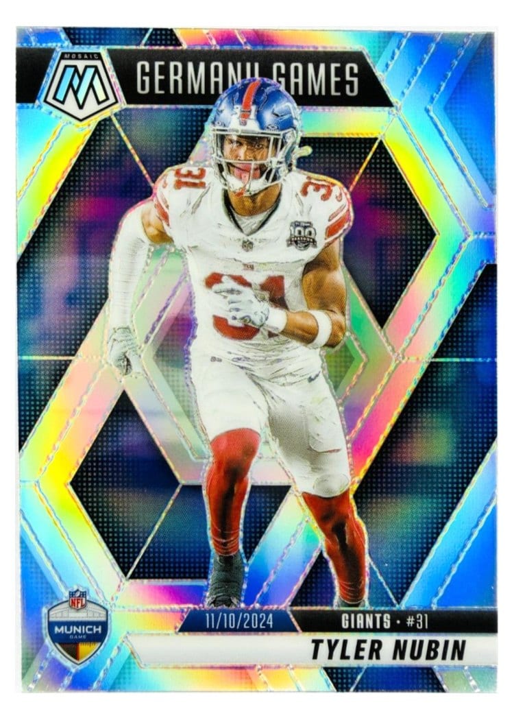2025 Panini Mosaic Base Set Tyler Nubin #261 card