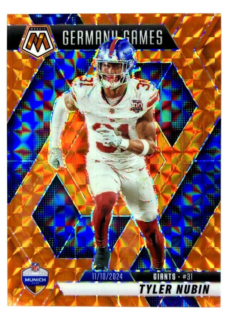 2025 Panini Mosaic Base Set Tyler Nubin #261 card