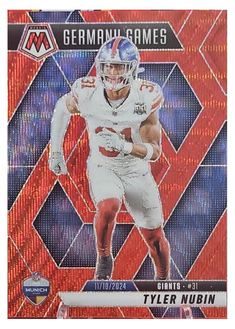 2025 Panini Mosaic Base Set Tyler Nubin #261 card
