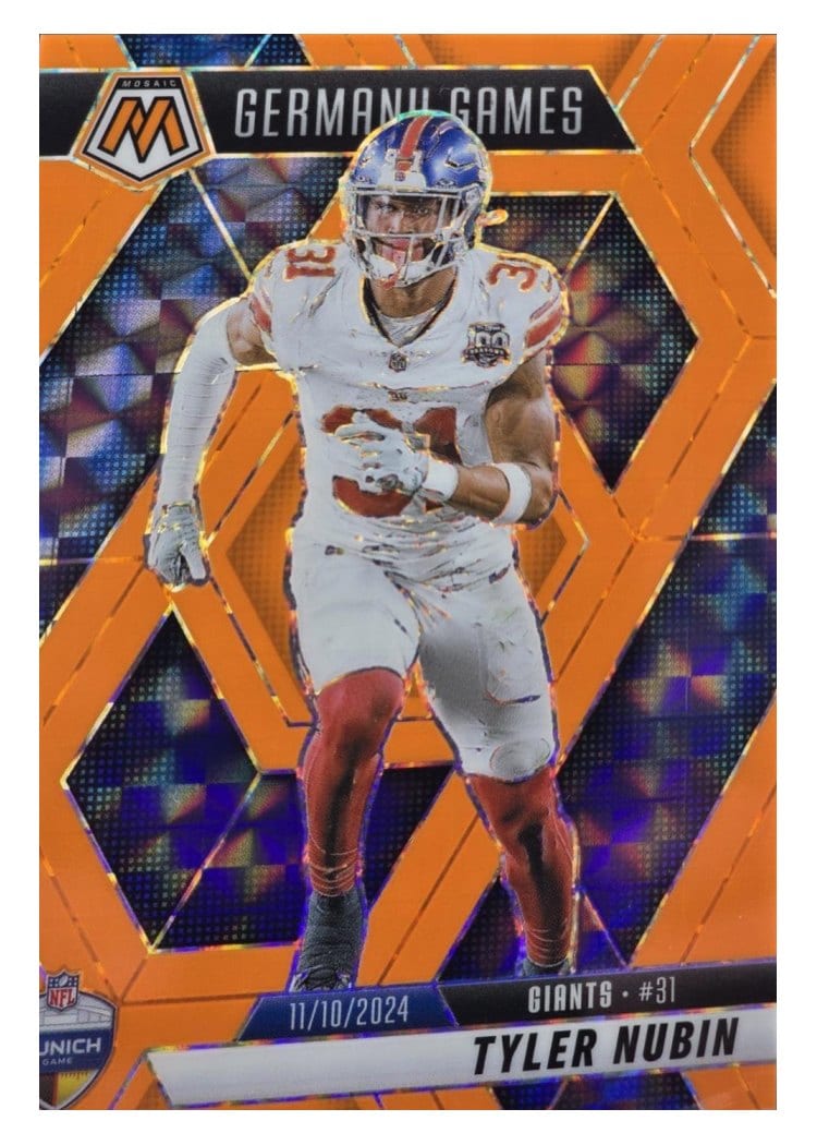 2025 Panini Mosaic Base Set Tyler Nubin #261 card