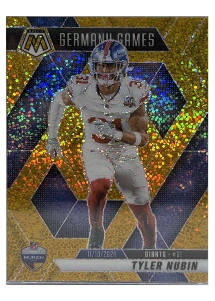 2025 Panini Mosaic Base Set Tyler Nubin #261 card