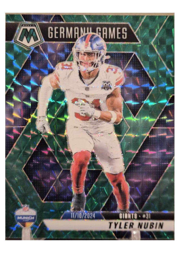 2025 Panini Mosaic Base Set Tyler Nubin #261 card
