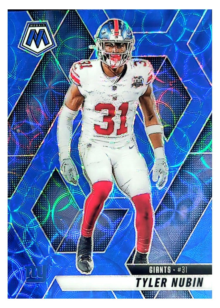 2025 Panini Mosaic Base Set Tyler Nubin Blue Scope #87 card