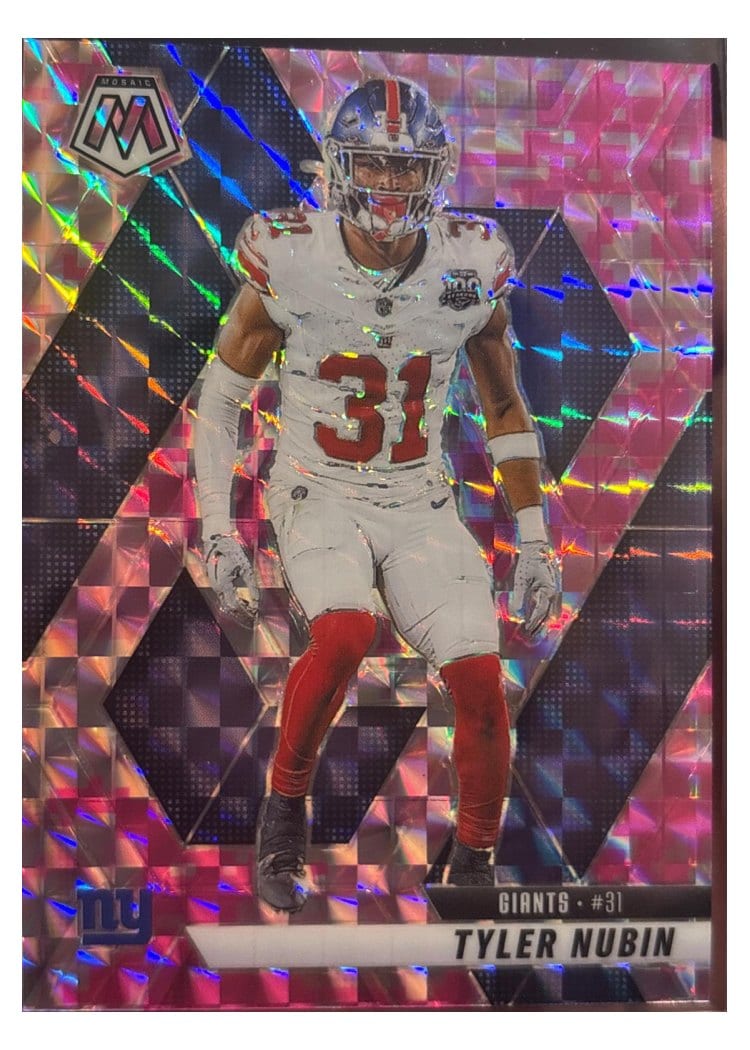 2025 Panini Mosaic Base Set Tyler Nubin #87 card