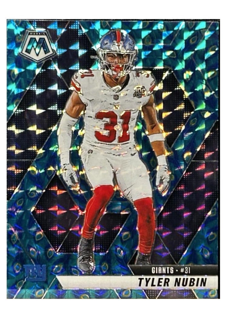 2025 Panini Mosaic Base Set Tyler Nubin #87 card