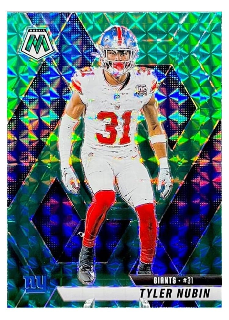 2025 Panini Mosaic Base Set Tyler Nubin #87 card