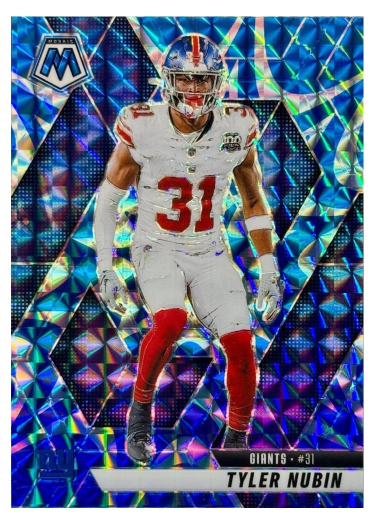 2025 Panini Mosaic Base Set Tyler Nubin #87 card