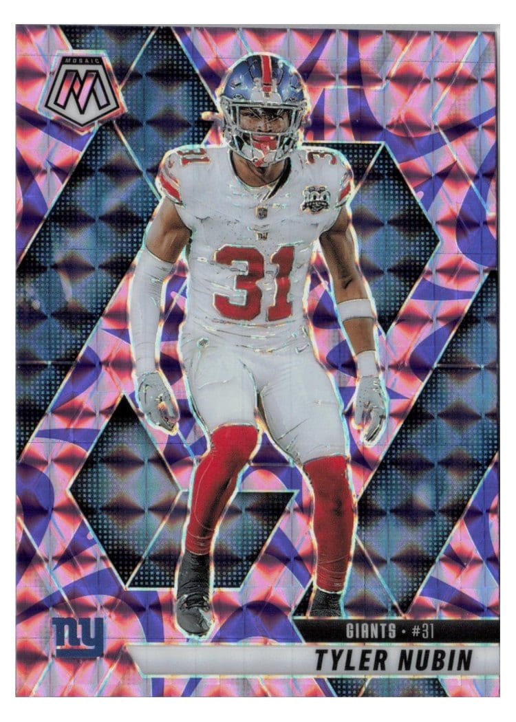 2025 Panini Mosaic Base Set Tyler Nubin #87 card