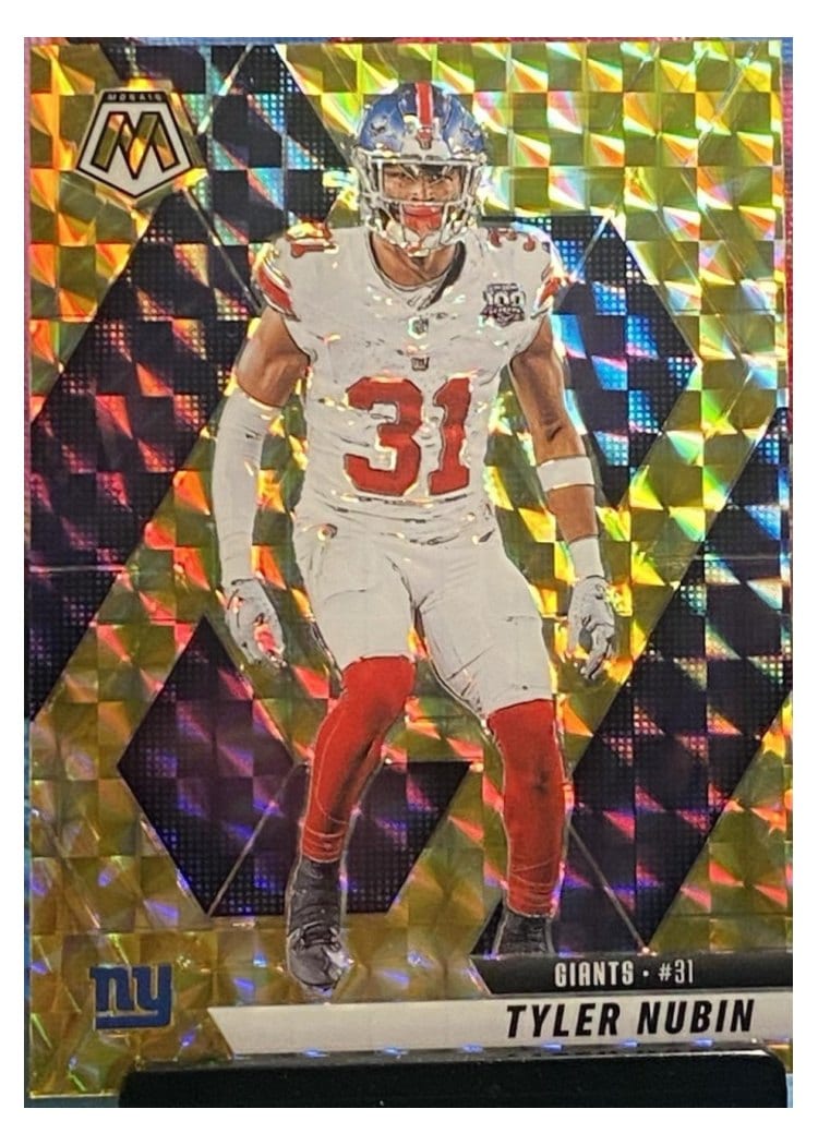 2025 Panini Mosaic Base Set Tyler Nubin #87 card