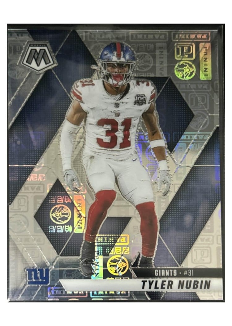 2025 Panini Mosaic Base Set Tyler Nubin #87 card