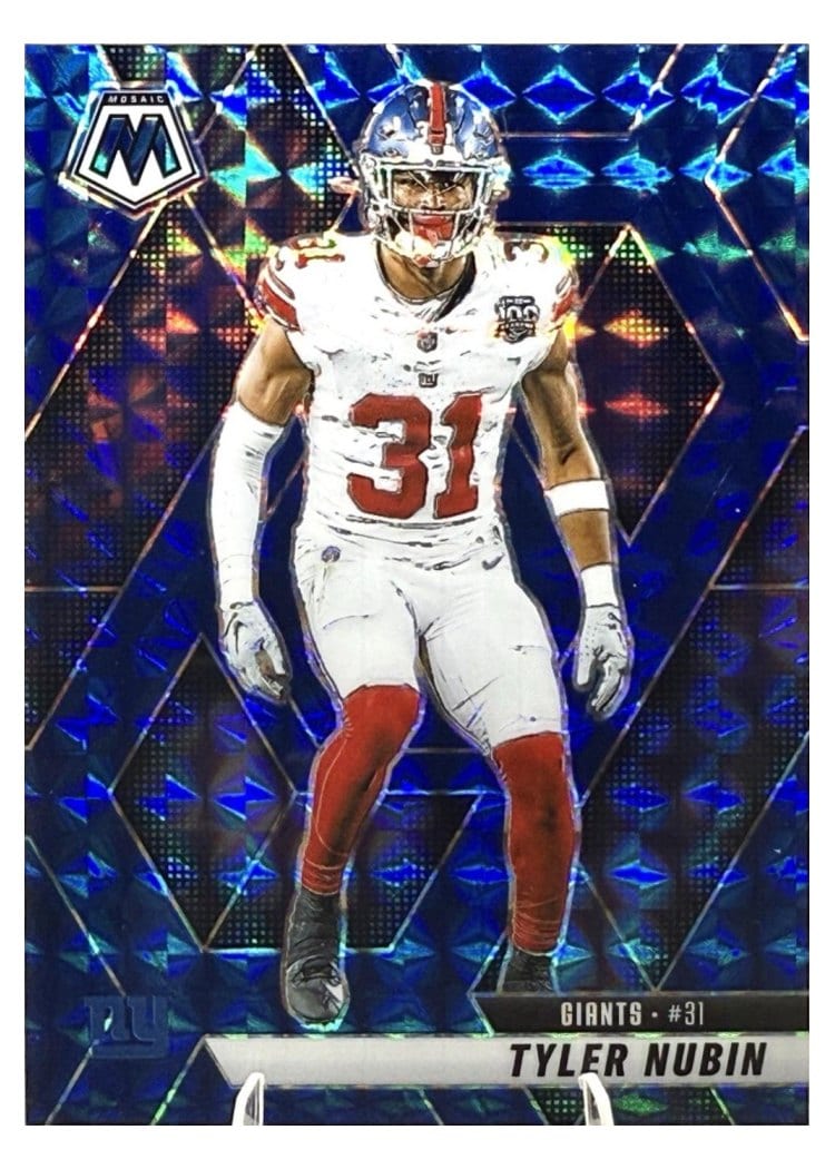 2025 Panini Mosaic Base Set Tyler Nubin #87 card