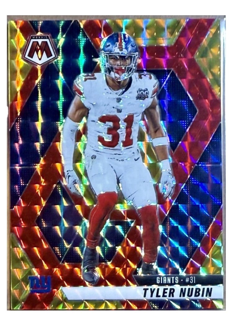 2025 Panini Mosaic Base Set Tyler Nubin #87 card