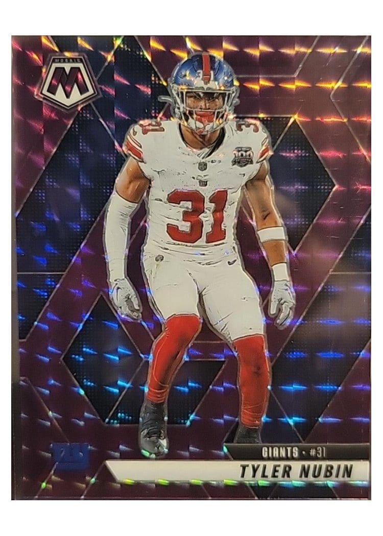 2025 Panini Mosaic Base Set Tyler Nubin #87 card