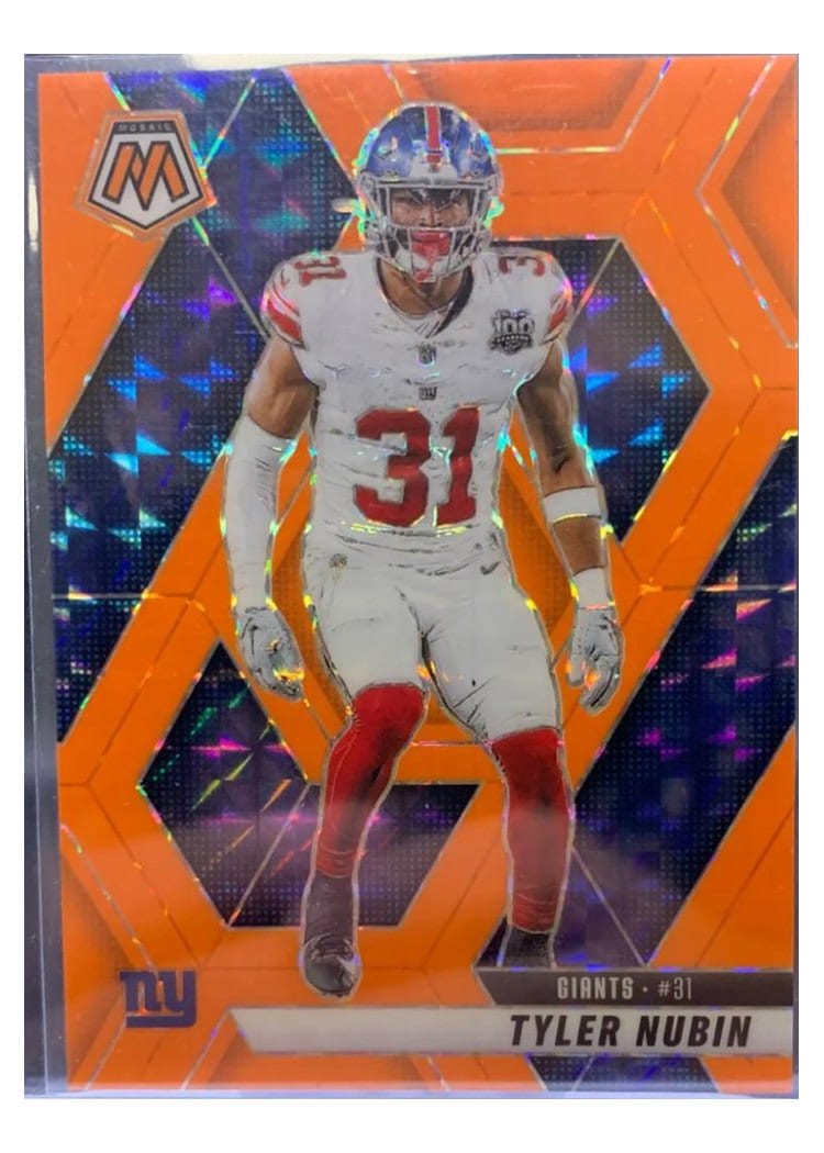 2025 Panini Mosaic Base Set Tyler Nubin #87 card