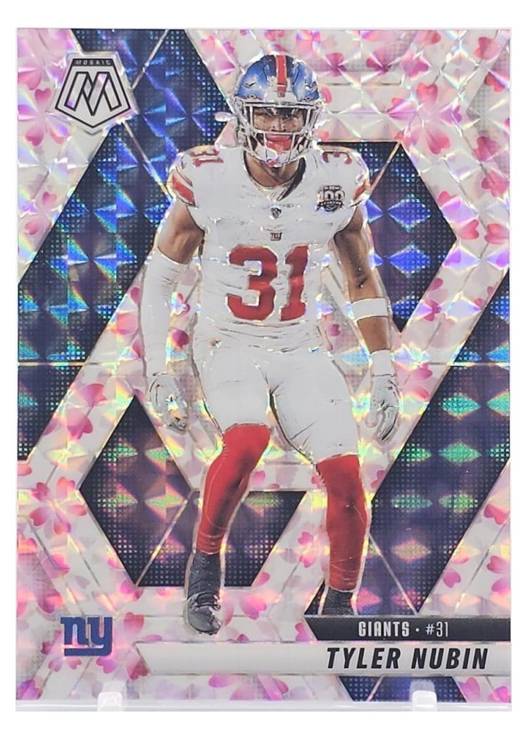 2025 Panini Mosaic Base Set Tyler Nubin #87 card