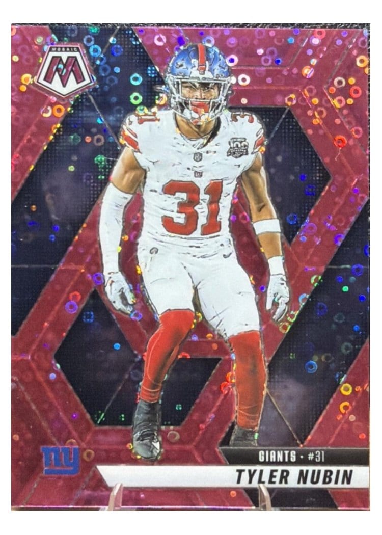 2025 Panini Mosaic Base Set Tyler Nubin #87 card