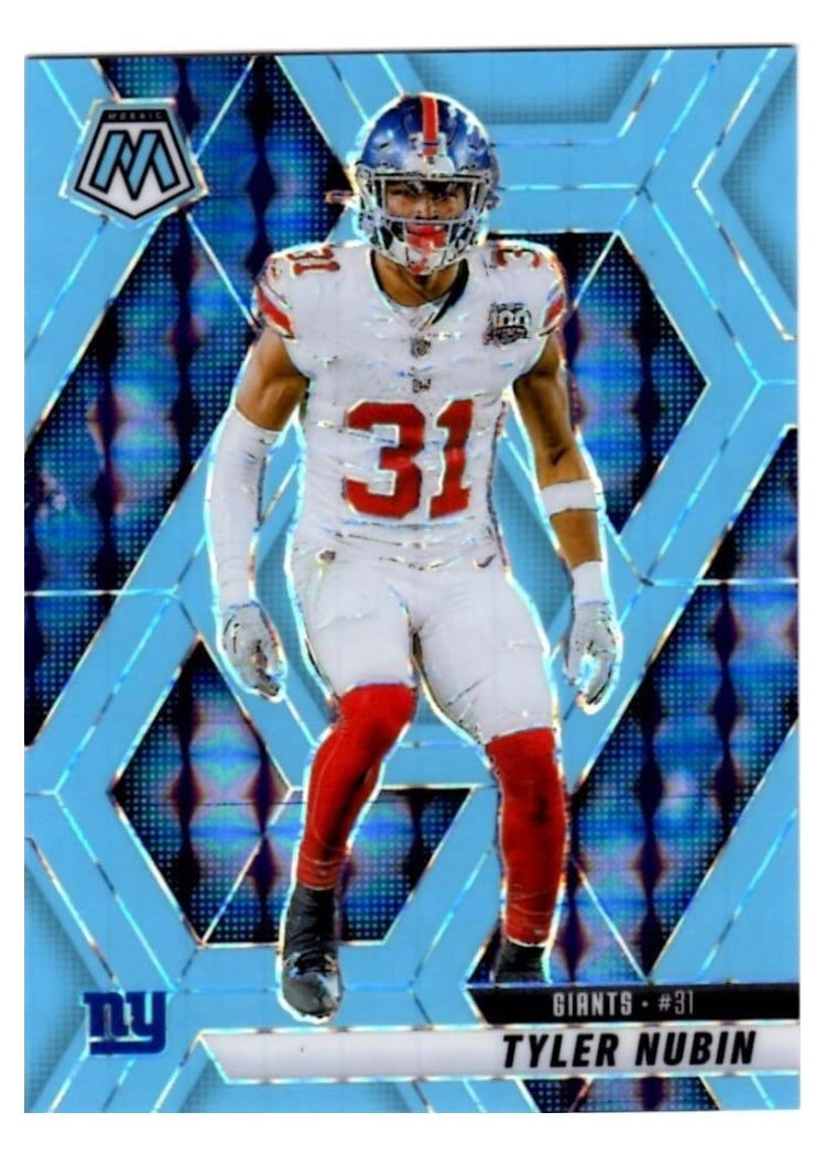 2025 Panini Mosaic Base Set Tyler Nubin #87 card