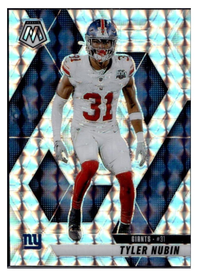 2025 Panini Mosaic Base Set Tyler Nubin #87 card