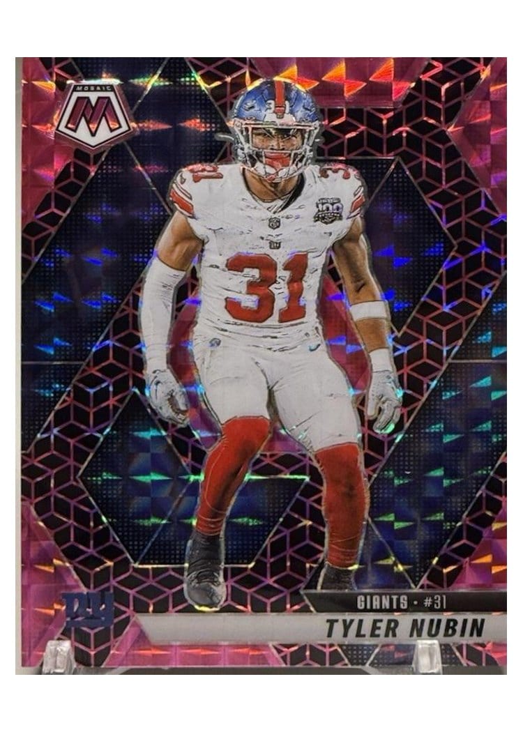2025 Panini Mosaic Base Set Tyler Nubin #87 card