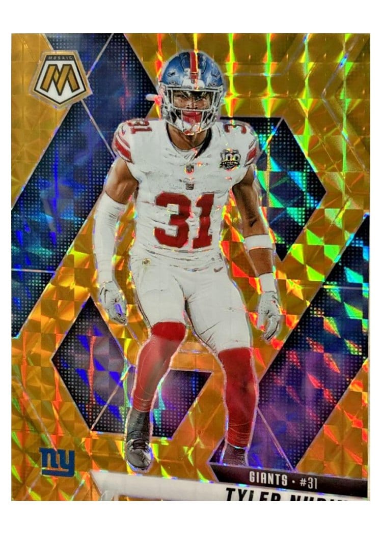 2025 Panini Mosaic Base Set Tyler Nubin #87 card