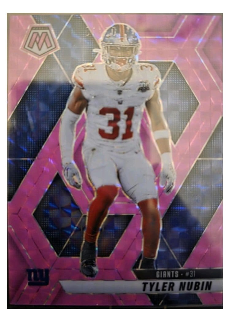 2025 Panini Mosaic Base Set Tyler Nubin #87 card