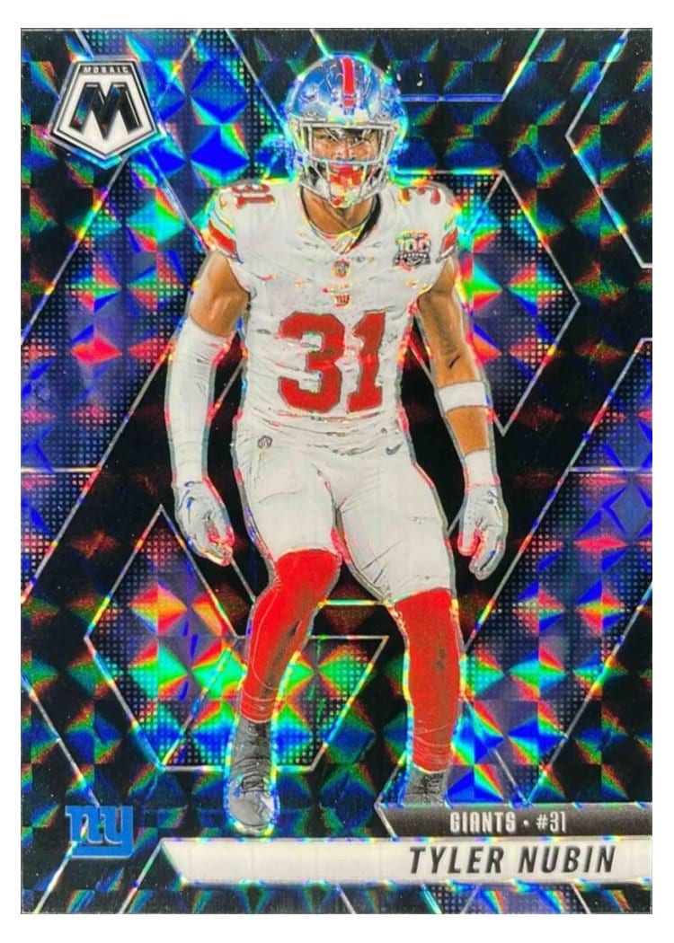 2025 Panini Mosaic Base Set Tyler Nubin #87 card