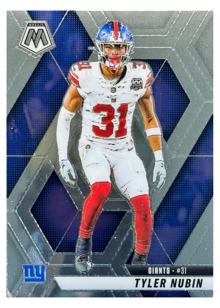 2025 Panini Mosaic Base Set Tyler Nubin #87 card