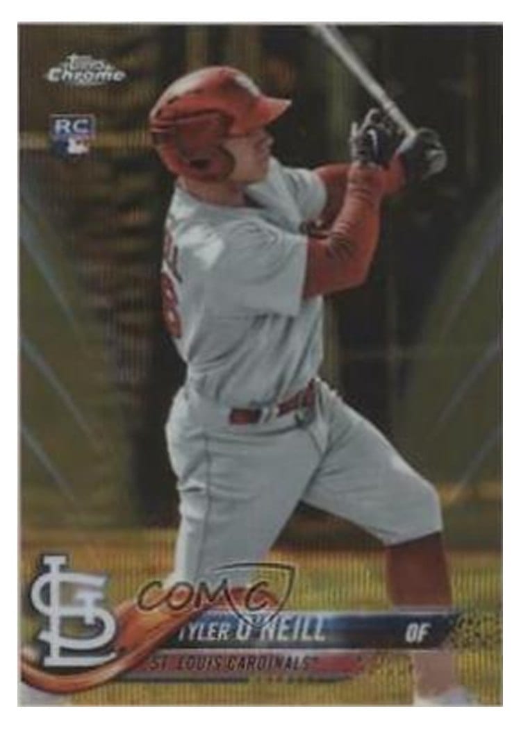2018 Topps Chrome Base Set Tyler O'Neill #35 card