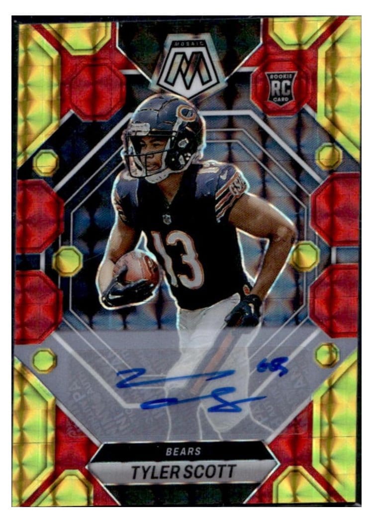 2023 Panini Mosaic Base Set Tyler Scott #371 card
