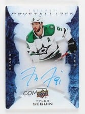 2020-21 Upper Deck Trilogy Crystallized Signatures Tyler Seguin #C-TS