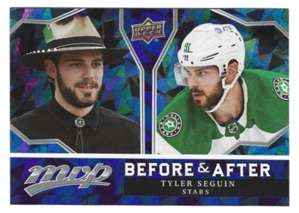 2021-22 Upper Deck MVP Before and After Tyler Seguin #BA-3 card