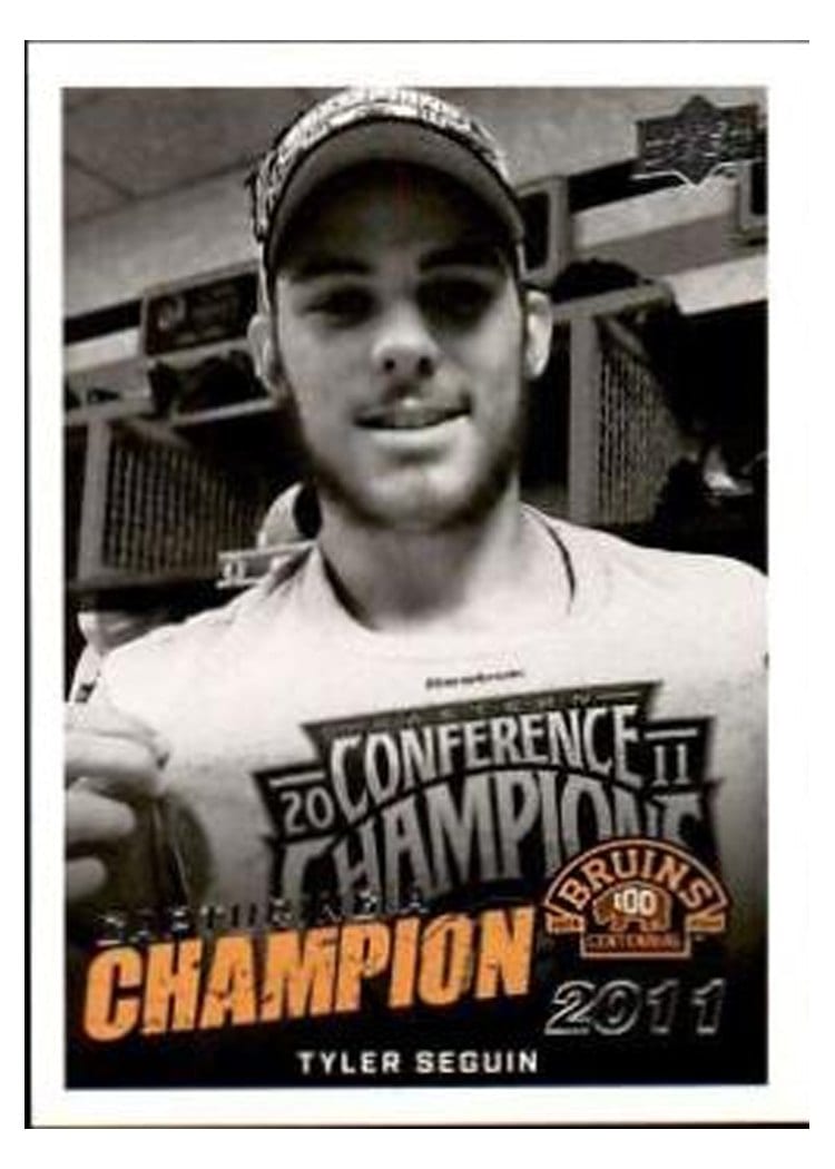 2023-24 Upper Deck Boston Bruins Centennial Capturing a Champion Tyler Seguin #CC-17 card