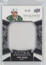 2024-25 Upper Deck Black Diamond Exquisite Collection Extra Exquisite Jersey Tyler Seguin #ECE-TS card