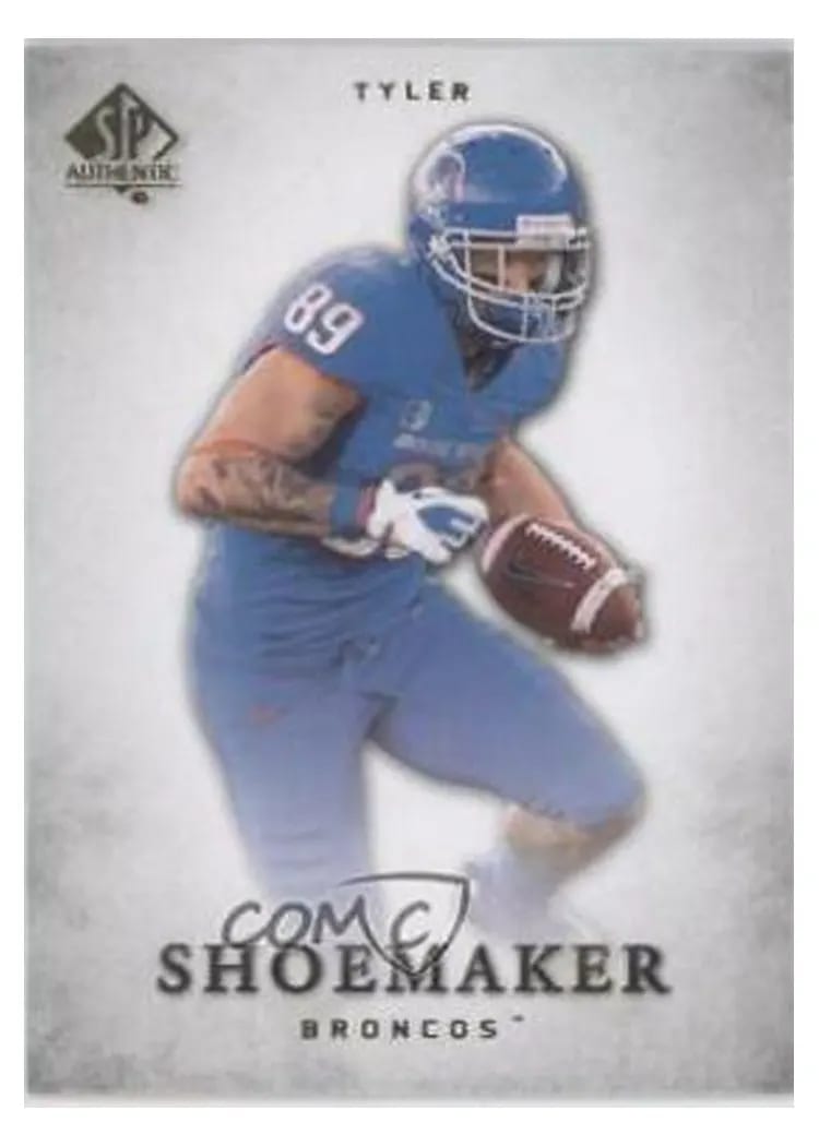 2012 SP Authentic Tyler Shoemaker #96 card