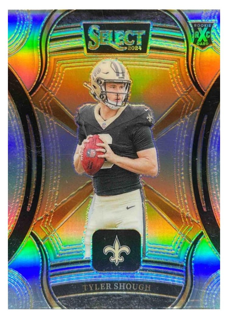 2024 Panini Select 2025 XRC Prizm Redemption Tyler Shough #503 card