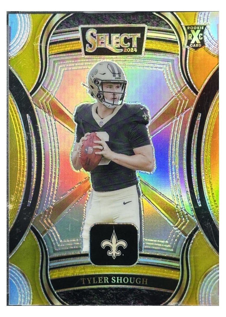 2024 Panini Select 2025 XRC Prizm Redemption Tyler Shough #503 card