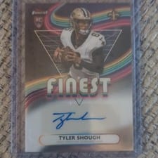2025 Finest Rookie Finest Autographs Tyler Shough #RFA-TS card