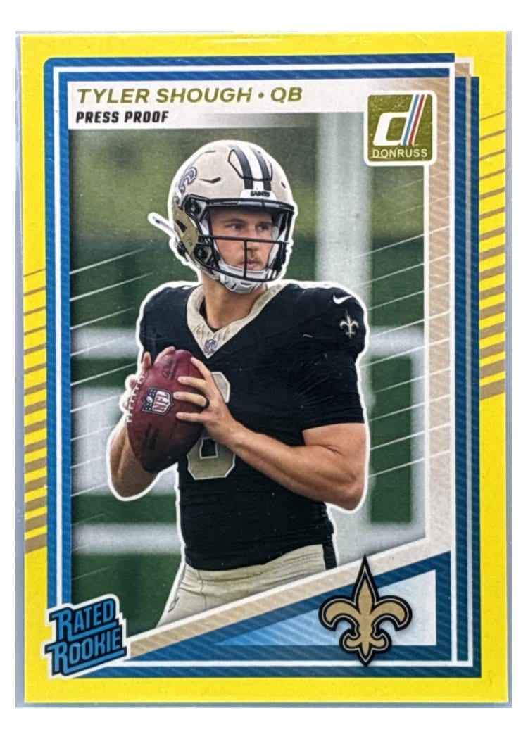 2025 Panini Donruss Tyler Shough #304 card