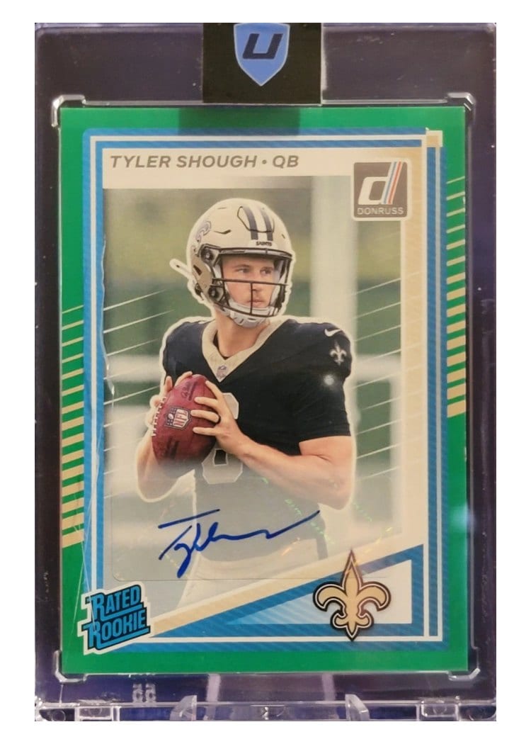 2025 Panini Donruss Tyler Shough #304 card