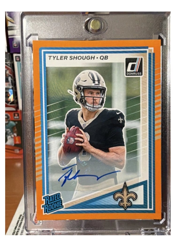 2025 Panini Donruss Tyler Shough #304 card