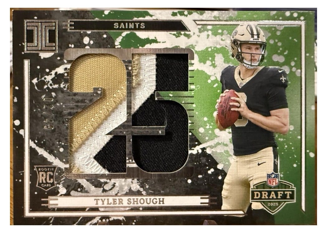 2025 Panini Impeccable Impeccable Draft Picks Tyler Shough #13 card
