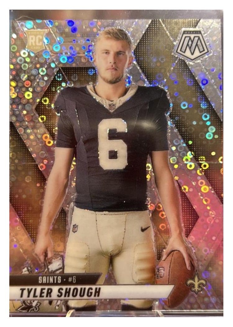 2025 Panini Mosaic Base Set Tyler Shough #273 card