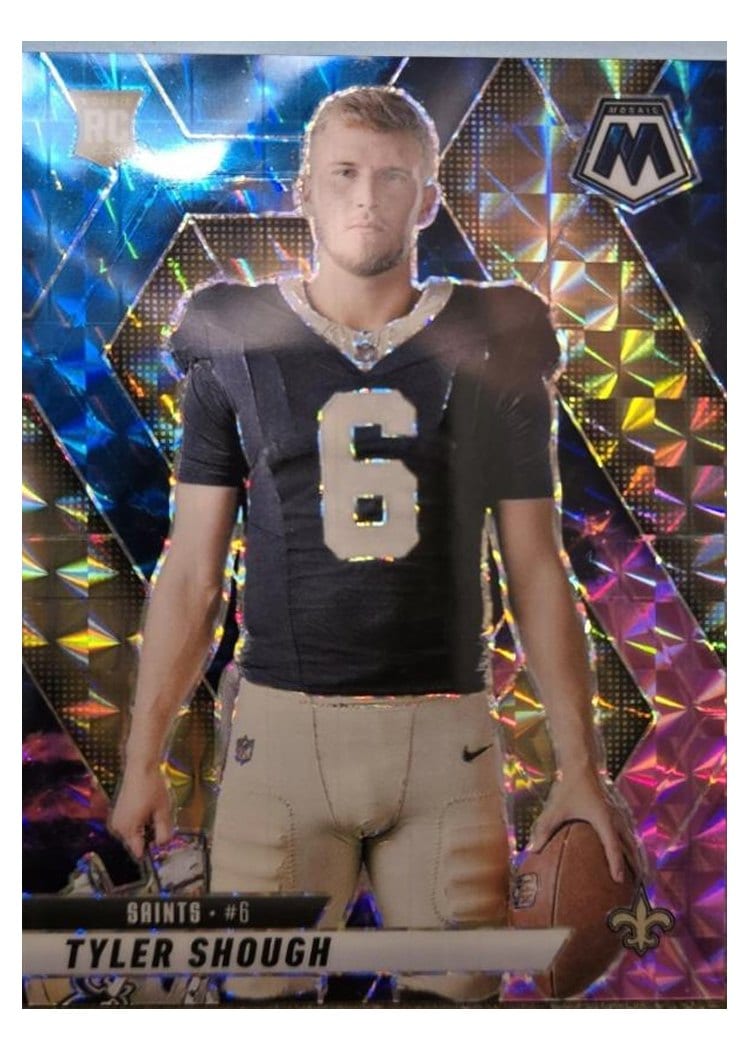 2025 Panini Mosaic Base Set Tyler Shough #273 card