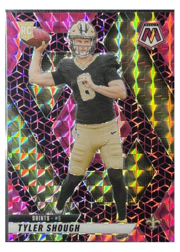 2025 Panini Mosaic Base Set Tyler Shough #312 card